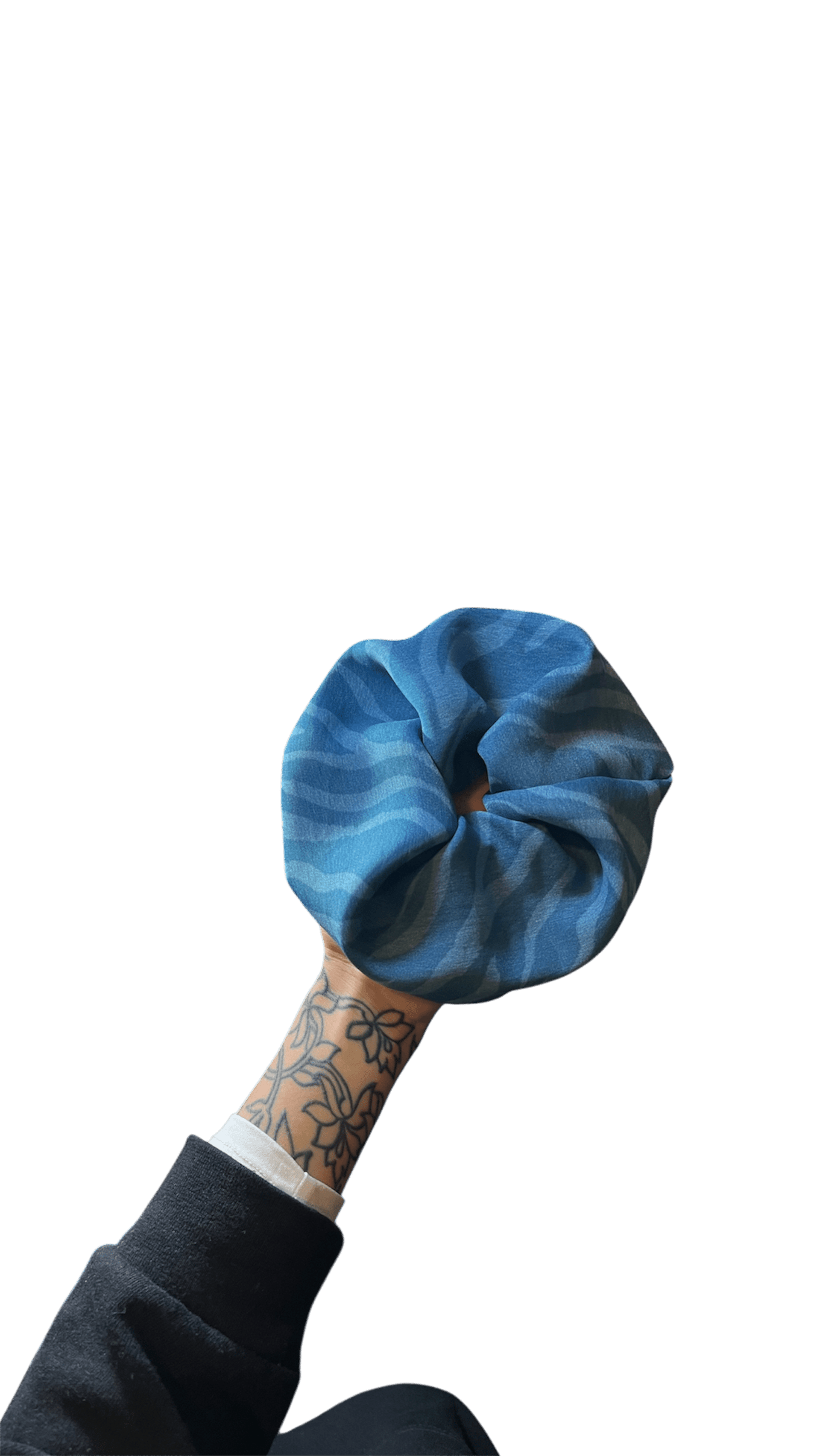 Scrunchie XL azul - 2